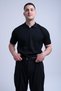 Men's Corded Fabric Polo Neck Knitwear - 3