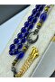 Fire Amber Prayer Beads Special Design Tassel Men's Gift Prayer Beads Beyzi Cut 8X12 mm - 3