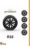 Bmw E81 E82 E30 E34 E39 E36 E46 16 İnç Jant Kapağı (4 ADET) Siyah S116 - 5