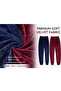 Pack of 2 Velvet Lounge Pants – Navy Blue & Burgundy, Soft, Cozy, Side Pocket, 42 cm - 4