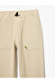 Comfortable Fit Beige Boys' Sweatpants 6Skb40104Tk - 3