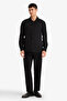 Modern Fit Polo Collar Black Men's Shirt F9886Ax/Bk27 - 2