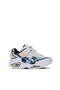 Ninja Boys' White / Navy Blue Casual Sports Shoes