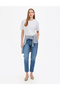 White Oversize Crew Neck T-Shirt 50323569-Vr013 - 4