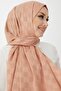 Maura Dama Desen Silk I Jakar Shawl - Yavruağzı - 4