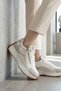 White Thick Non-Slip Sole Sneakers Zippered Daily Women's Sports Shoes Nodow