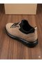 718 Sand Nubuck Balloon Sole Genuine Leather Casual Men's Shoes - 4