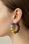 Acrylic Hoop Earrings 5 Cm.