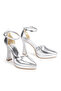 Women's Pointed Toe Platform Heeled Stylish Shoes - 5
