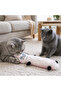 Easter 2-Piece Cat Toy Set – Furry Carrot with Pompom and Rustling Sound, Featuring Plush Rabbits and Catnip - 8