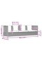 Garden Bed Grey 200x60 cm Poly Rattan - 3