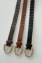Mia Silver Buckled Troklu Women's Belt - 4