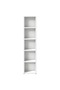 CD Cabinets 2 pcs White 21x16x93.5 cm Engineered Wood - 5