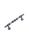 Metal Handle Shiny Chrome 96 mm - 9.6 cm Furniture Drawer Kitchen Cabinet Cupboard Handles Handle Handle - 4