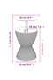 3-in-1 Ice Cooler Table Light Brown Polypropylene - 3