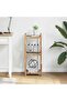 3-Tier Square Bamboo Shelf