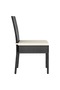 3 Piece Garden Dining Set Poly Rattan Black - 7