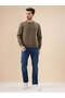 Chest Typography Regular Fit Three Thread Fleece Sweatshirt - 5