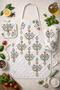 Quilted Padded Kitchen Apron Set |   Oven Gloves + 2-Piece Holder |   Çeyizlik Kitchen Set |   Canary - 6