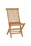 3 Piece Garden Dining Set Solid Wood Teak - 2