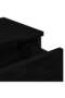 Wall Shelf with Drawers Black 60x28x15 cm Engineered Wood - 7