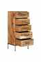 Chest of Drawers 45x35x106 cm Solid Mango Wood - 4