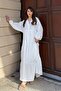 Women's Summer Lined Maxi Muslin Woven Dress