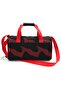 Black Red Patterned Sports Bag Si 27555 - 3