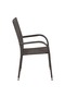5 Piece Garden Dining Set Brown and Black - 2