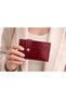 Elisa Model Burgundy Women's Wallet Card Holder - 3