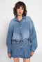 Yıpratmalı Denim Mont - 5
