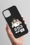 iPhone 12 Compatible Hyeongyu Oh Black Silicone Licensed Phone Case - 3