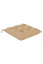 Garden Chairs 2 pcs with Cushions Solid Teak Wood - 7