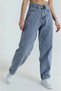 Mavi Beli Buckle Detail High Waist Baggy Women's Jeans 409634