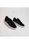 Dakır's 2298 Black-White Linen Sports Shoes - 4