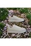 158 White Skin Flat Sole Sports Shoes - 3