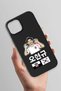 iPhone 14 Compatible Hyeongyu Oh Black Silicone Licensed Phone Case - 3