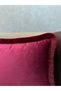 Imported İ Silk a Velvet Business Rotten Color Püs Tasseled Rlent Kilifi 30X50 - 6