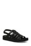 167208.Z6Fx Black Women's Flat Shoes Sandals - 2