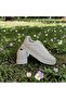 158 White Skin Flat Sole Sports Shoes - 5