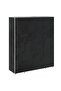 Fabric Wardrobe with Compartments and Rods 45x150x176 cm Black - 5