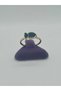 Carrot Figured Steel Children's Ring with Colorful Enamel Embroidery, Yellow Gold Color Plated, Adjustable Size - 7