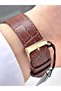 Brown Color 5 Atm Waterproof Steel Case Men's Wristwatch with Calendar Rym1036Mr - 4