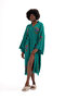 100% Organic Cotton Moon Pattern Printed Muslin Kimono Kaftan, Bathrobe, Dressing Gown - 3