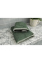 Cream Oyster Stitched 100% P Cotton Y Soft-Textured High Water Absorbent 2-Piece Bath Towel Set | 50X90-70X130