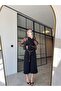 Zi̇nci̇r Ke Belt Pleated Bermuda Black - 2