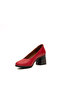 Women's Heeled Shoes Genuine Leather - 7