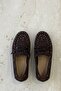 Jami̇ Trok Detyali Genuine Leather Leather Din Babe Ballet Flats and - 4