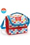 Kids Multi-Colored Dama Patterned Thermo Two-Layer Nutrition Box Bag I 37205