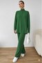Women's Long Sleeve Knitwear Double Set - 2